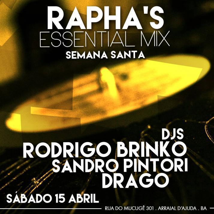 Cartaz   Rapha's Essential Mix - Estrada do Mucug, Sábado 15 de Abril de 2017