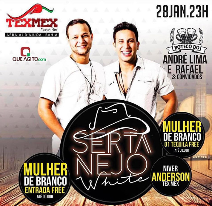Cartaz   Milloca TexMex Music Bar - Rua du Mucug, 250, Sábado 28 de Janeiro de 2017