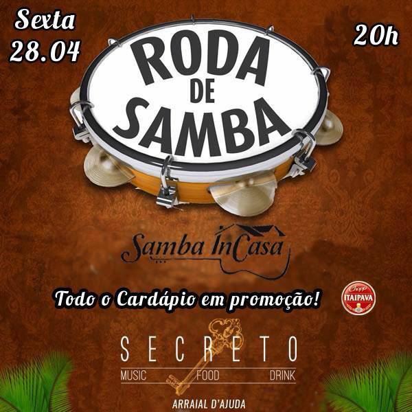 Cartaz   Secreto - Rua do Mucug 233 - Shopping d'Ajuda, Sexta-feira 28 de Abril de 2017