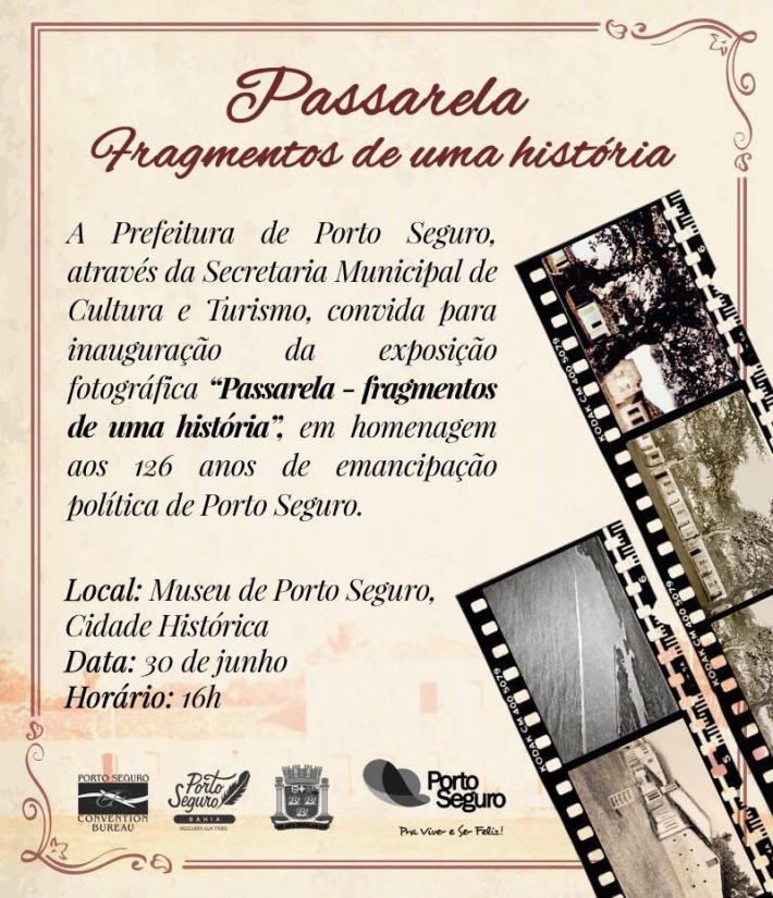 Cartaz   Museu de Porto Seguro - Cidade Histrica, Sexta-feira 30 de Junho de 2017