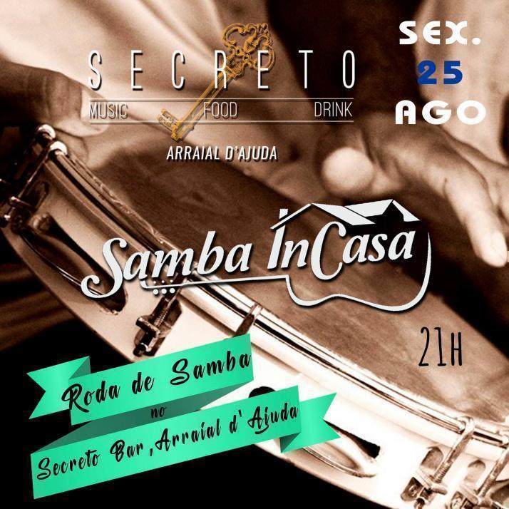 Cartaz   Secreto - Rua do Mucug 233 - Shopping d'Ajuda, Sexta-feira 25 de Agosto de 2017