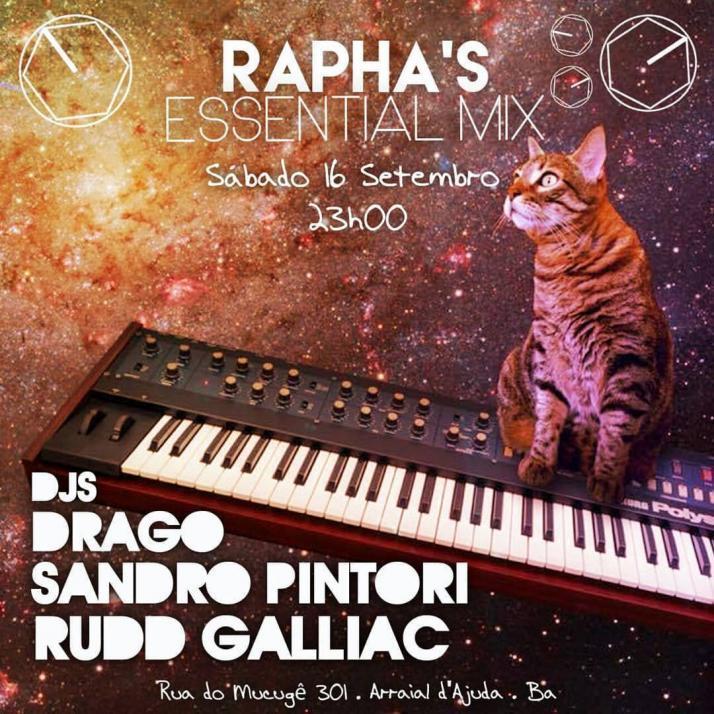 Cartaz   Rapha's Essential Mix - Estrada do Mucug, Sábado 16 de Setembro de 2017