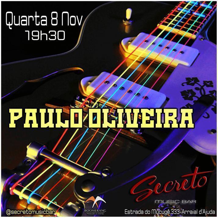 Cartaz   Secreto Music Bar - Rua do Mucug 233 - Shopping d'Ajuda, Quarta-feira 8 de Novembro de 2017