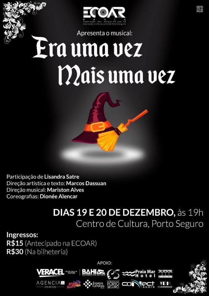 Cartaz   Centro de Cultura - Rua XV de Novembro, Paquet, Do dia 19 ao dia 20/12/2017