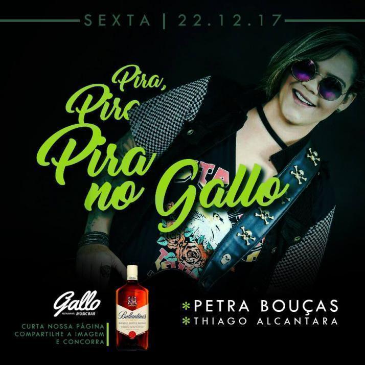 Cartaz   Recanto do Gallo - Rua 2 de julho, 20B - Casa da Lenha, Sexta-feira 22 de Dezembro de 2017