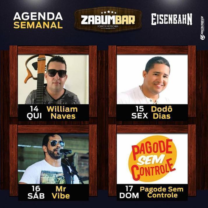 Cartaz   Zabumbar Forr e Petiscaria - Av. Do Descobrimento, 1469 - centro, Sexta-feira 15 de Dezembro de 2017