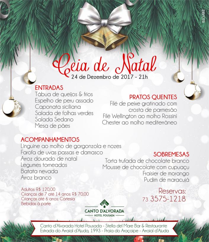 Cartaz   Canto d'Alvorada Hotel Pousada - Estrada da Balsa, 1993, Domingo 24 de Dezembro de 2017