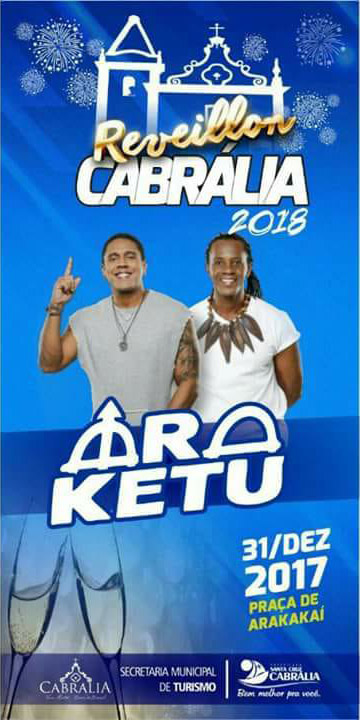 Cartaz   Praa de  Arakaka, Domingo 31 de Dezembro de 2017