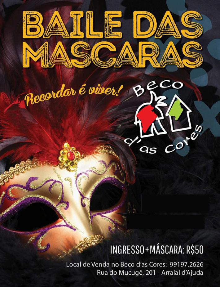 Cartaz   Beco das Cores - Rua do Mucug, 201, Segunda-feira 12 de Fevereiro de 2018