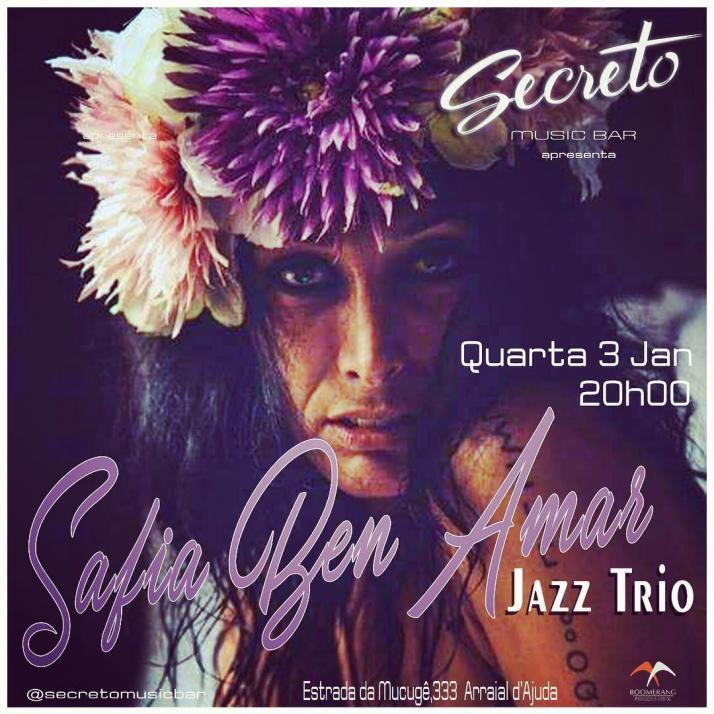 Cartaz   Secreto Music Bar - Rua do Mucug 233 - Shopping d'Ajuda, Quarta-feira 3 de Janeiro de 2018