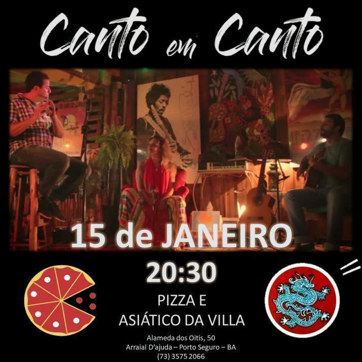 Cartaz   Pizza da Villa - Almeda dos Oitis, 50 - Villa Bamboo, Segunda-feira 15 de Janeiro de 2018