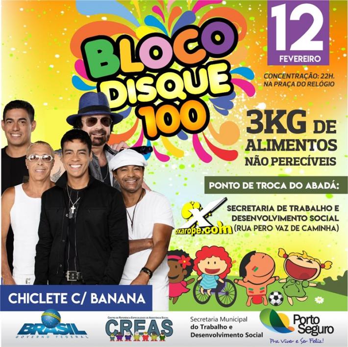 Cartaz   Carnaval Cultural - Praa do Relgio - Av. 22 de Abril - Centro, Segunda-feira 12 de Fevereiro de 2018