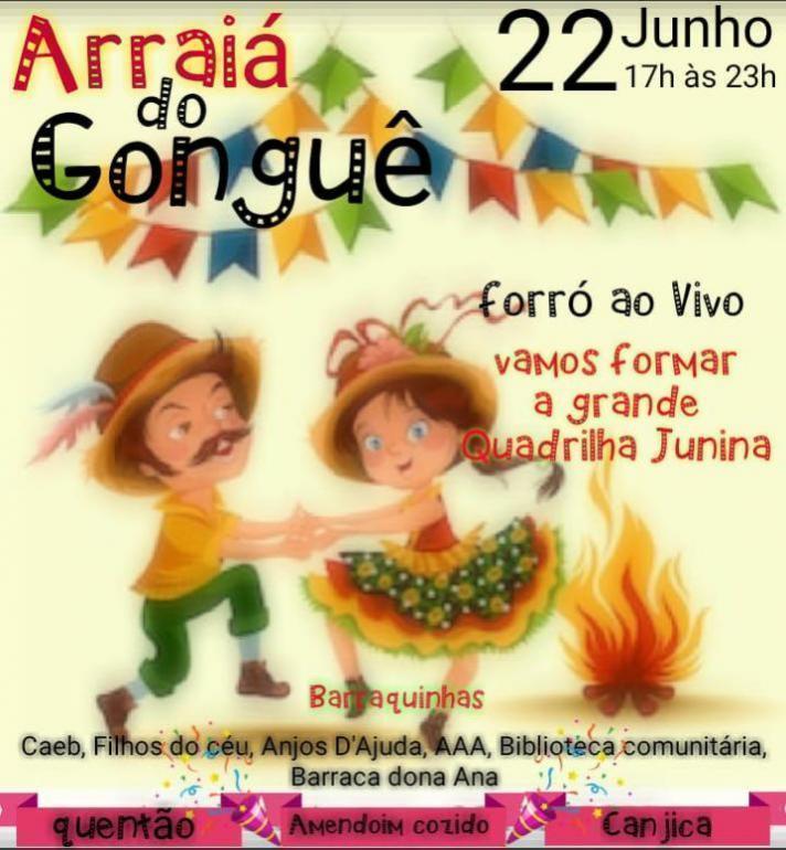 Cartaz   Gongu Forr Bar - Rua Carlos Alberto Parracho, Sexta-feira 22 de Junho de 2018