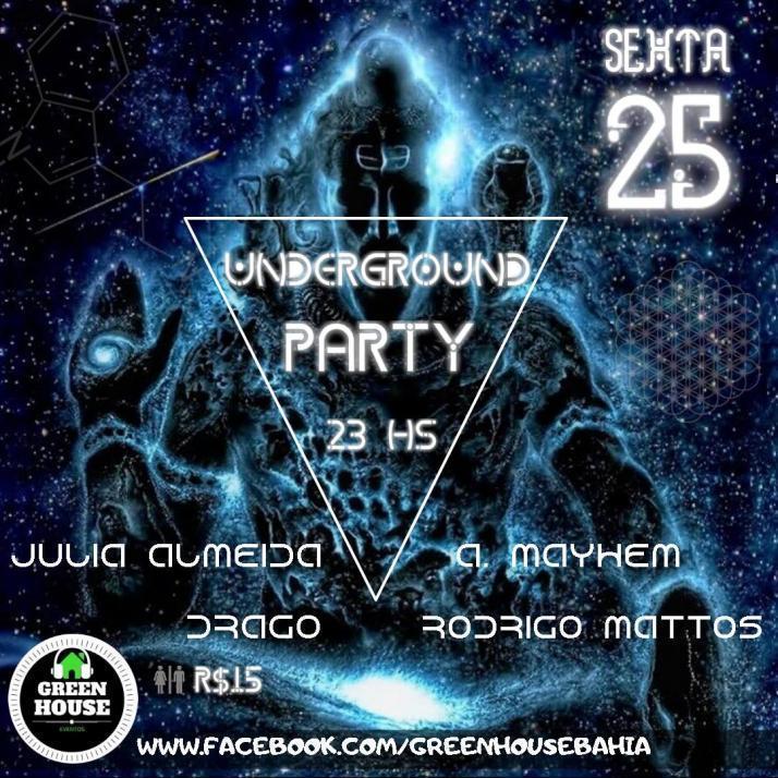 Cartaz   Green House - Rua do Prado, 242, Sexta-feira 25 de Maio de 2018