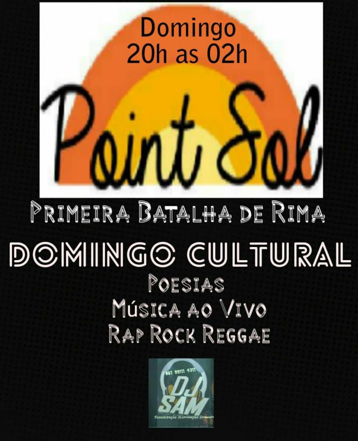 Cartaz   Point Sol - Praa da Independncia, 100, Domingo 10 de Junho de 2018