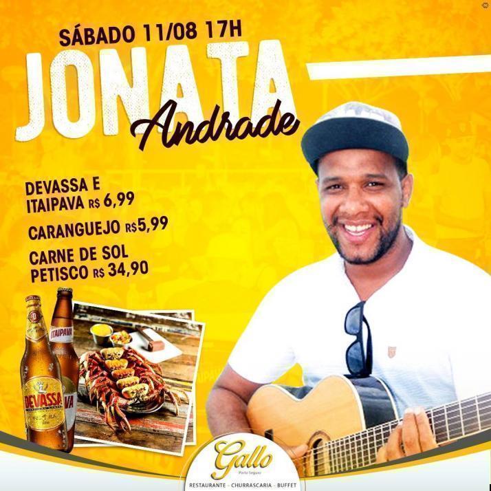 Cartaz   Gallo Music Bar - Rua 2 de julho, 20B, Sábado 11 de Agosto de 2018