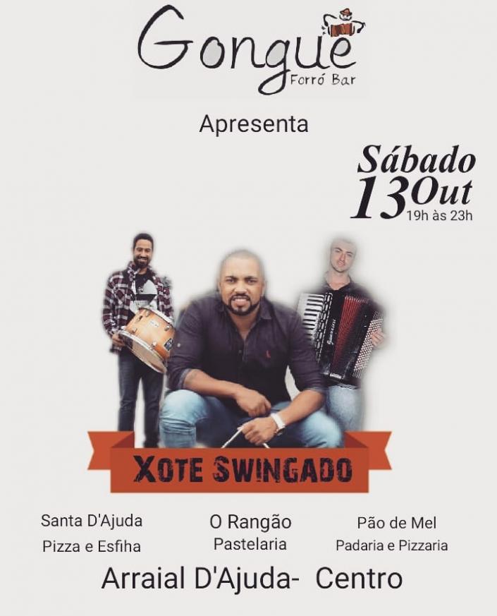 Cartaz   Gongu Forr Bar - Rua Carlos Alberto Parracho, Sábado 13 de Outubro de 2018