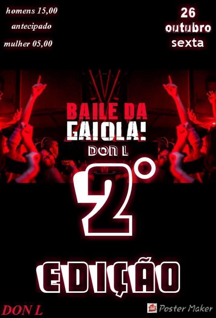 Cartaz   Red Club - Rua do Mucug, 301, Sexta-feira 26 de Outubro de 2018