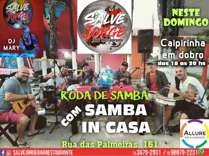 Cartaz   Salve Jorge Restaurante e Bar - Rua das Palmeiras, 161 - So Francisco, Domingo 9 de Dezembro de 2018