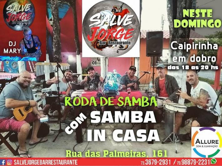 Cartaz   Salve Jorge Restaurante e Bar - Rua das Palmeiras, 161 - So Francisco, Domingo 23 de Dezembro de 2018