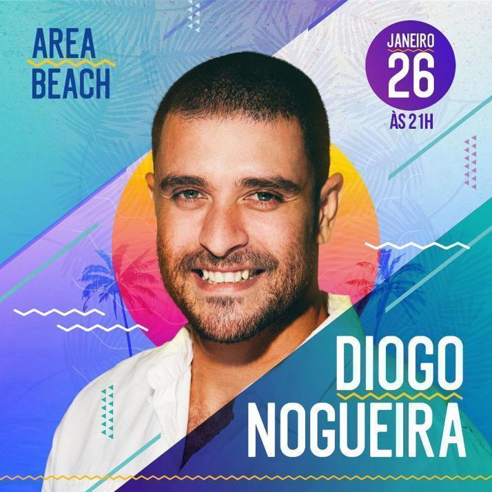 Cartaz   Cabana Area Beach -  Avenida Beira Mar 6900 - Praia de Taperapuan, Sábado 26 de Janeiro de 2019