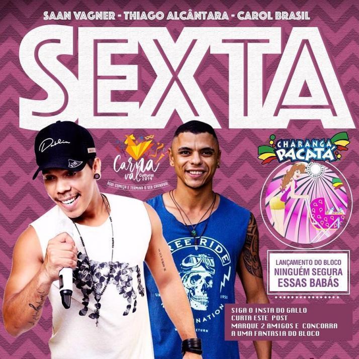 Cartaz   Gallo Music Bar - Rua 2 de julho, 20B, Sexta-feira 15 de Fevereiro de 2019