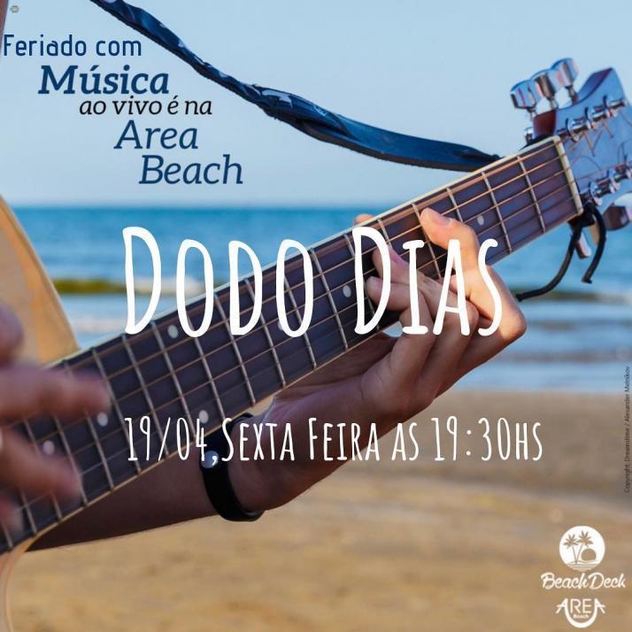 Cartaz   Cabana Area Beach -  Avenida Beira Mar 6900 - Praia de Taperapuan, Sexta-feira 19 de Abril de 2019