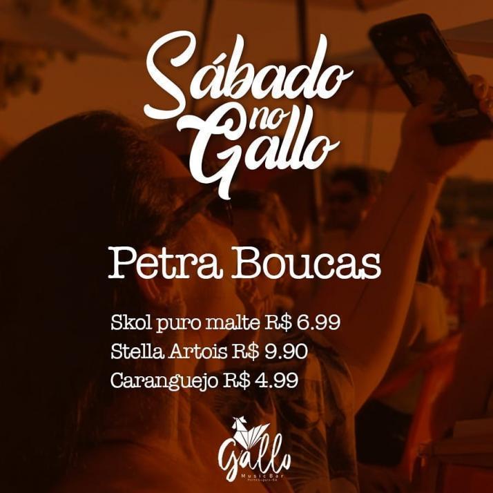 Cartaz   Gallo Music Bar - Rua 2 de julho, 20B - Casa da Lenha, Sábado 20 de Abril de 2019