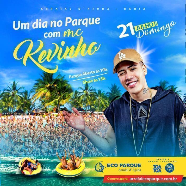 Cartaz   Arraial d'Ajuda Eco Parque - Estrada da Balsa, km 4.5, Domingo 21 de Julho de 2019