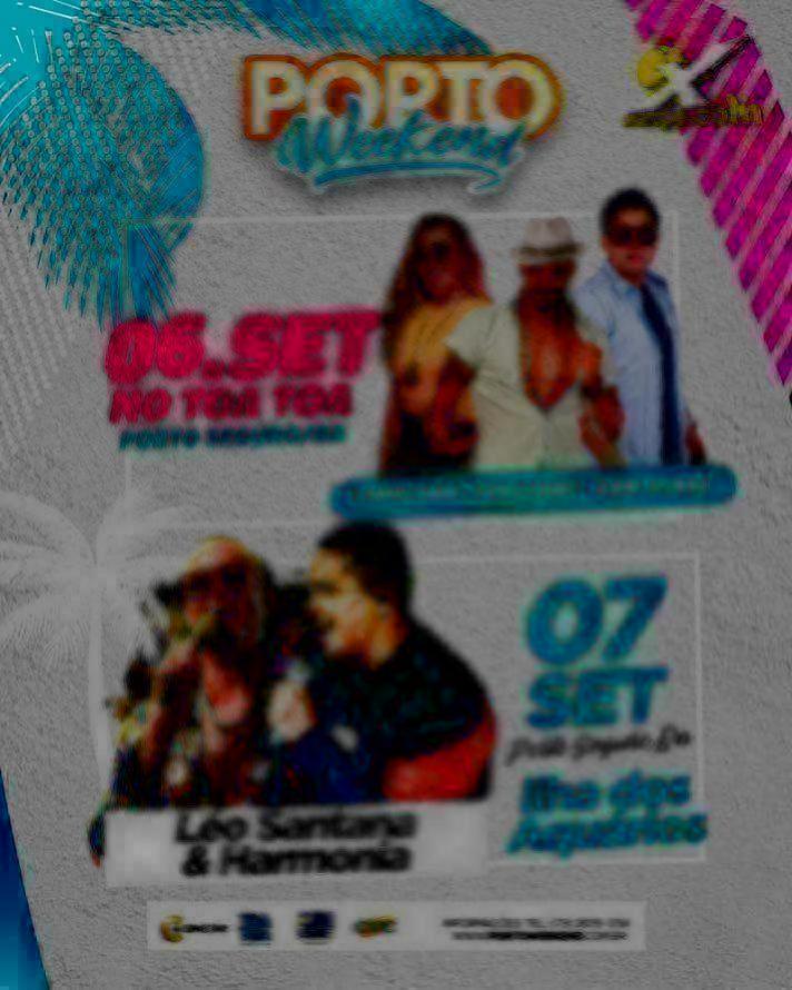 Cartaz   Complexo de Lazer Ta Ta - Praia de Taperapuan, Sexta-feira 6 de Setembro de 2019