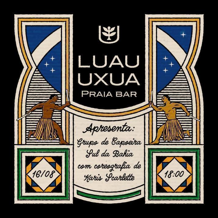 Cartaz   Uxua Praia Bar, Sexta-feira 16 de Agosto de 2019