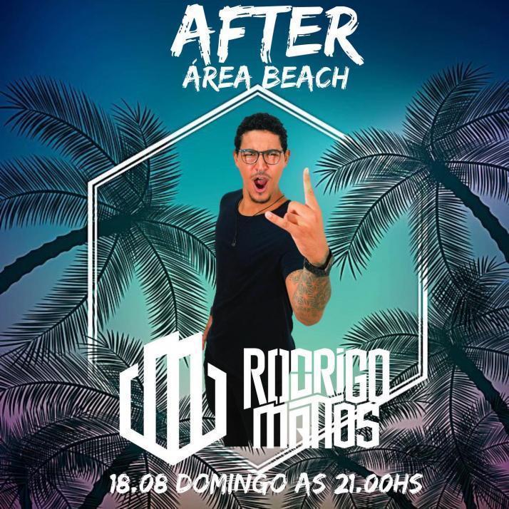 Cartaz   Cabana Area Beach -  Avenida Beira Mar 6900 - Praia de Taperapuan, Domingo 18 de Agosto de 2019