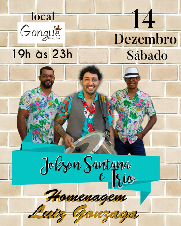 Cartaz   Gongu Forr Bar - Rua Carlos Alberto Parracho, Sábado 14 de Dezembro de 2019