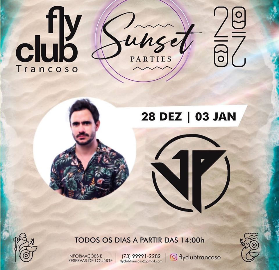Cartaz   Fly Club - Praia dos Nativos, Sexta-feira 3 de Janeiro de 2020