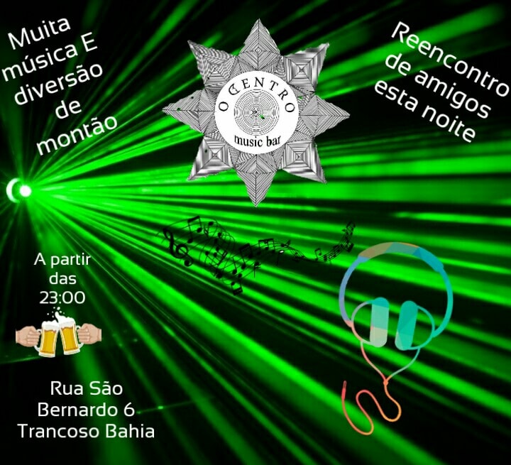 Cartaz   O Centro Music Bar - Rua So Bernardo, 6 - esquina Cosme e Damio, Terça-feira 7 de Janeiro de 2020