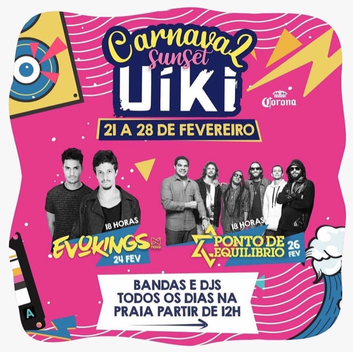 Cartaz   Uki - Praia do Parracho, Sexta-feira 21 de Fevereiro de 2020