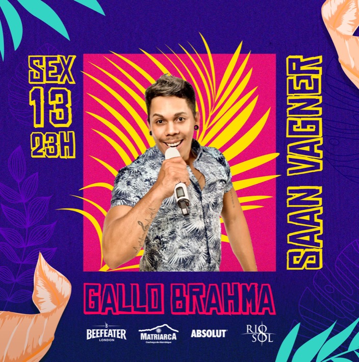 Cartaz   Gallo Music Bar - Rua 2 de julho, 20B - Casa da Lenha, Sexta-feira 13 de Março de 2020