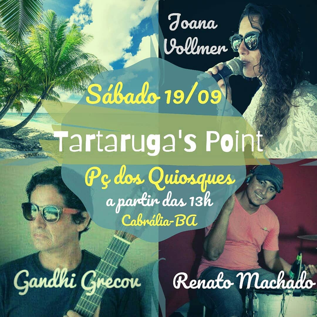 Cartaz   Tartaruga's Point - Praa dos Quiosques, Quinta-feira 19 de Setembro de 2019