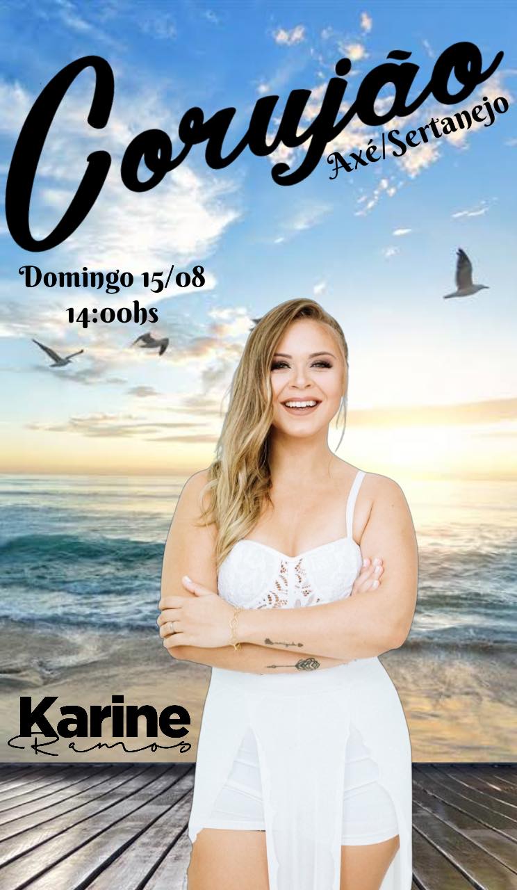 Cartaz   Corujo - Estrada da Balsa, 1813 - Praia de Araape, Domingo 15 de Agosto de 2021