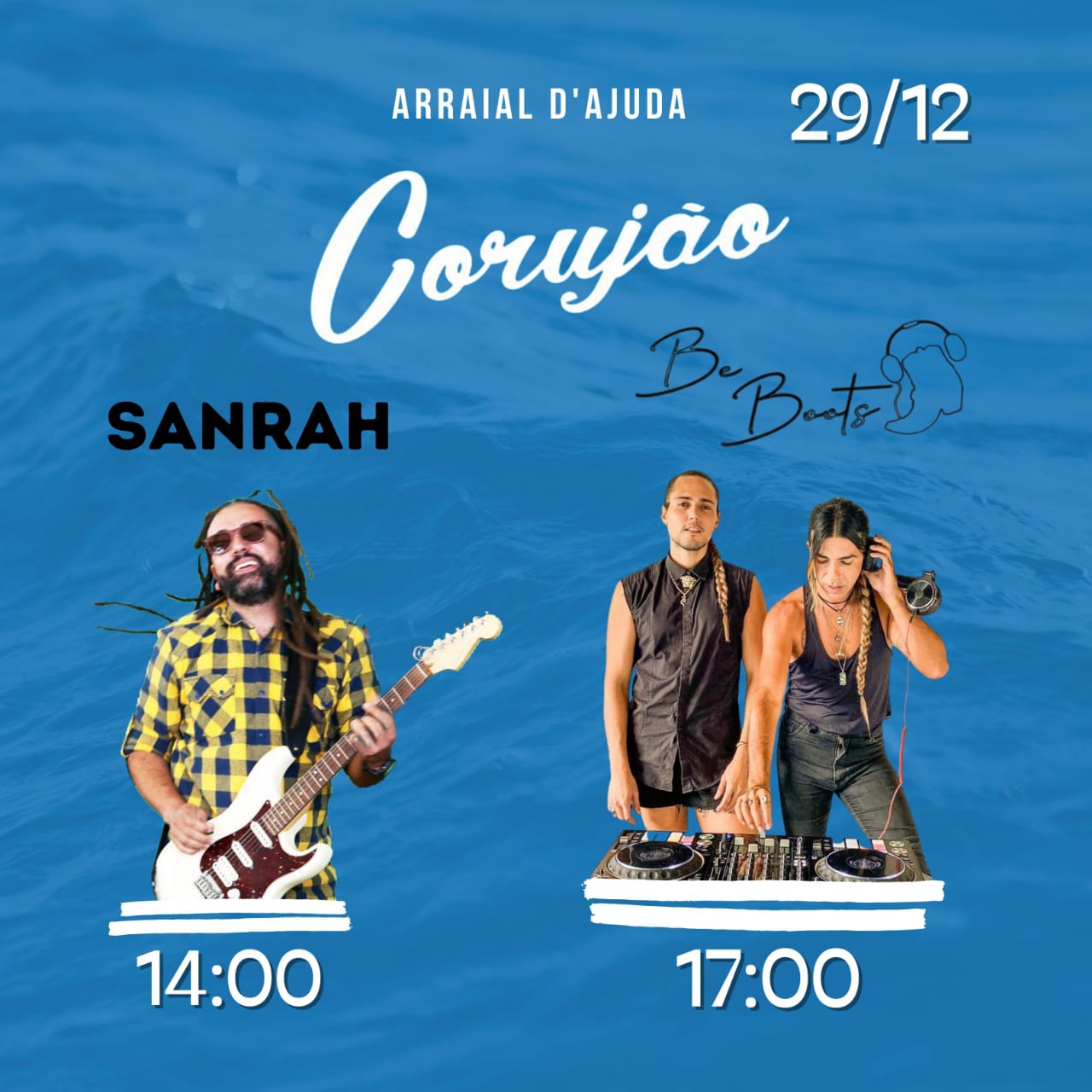 Cartaz   Corujo - Estrada da Balsa, 1813 - Praia de Araape, Quarta-feira 29 de Dezembro de 2021