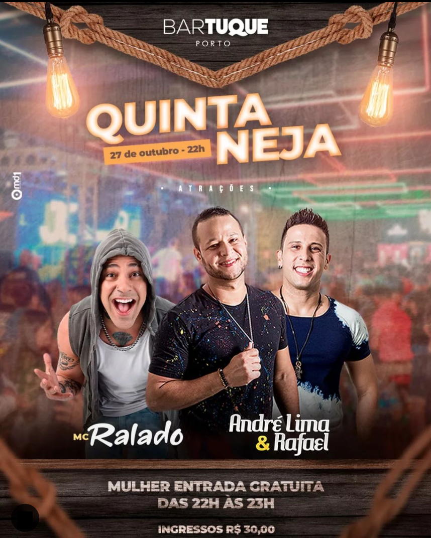 Cartaz   Bartuque - Av. do Descobrimento, 151, Quinta-feira 27 de Outubro de 2022