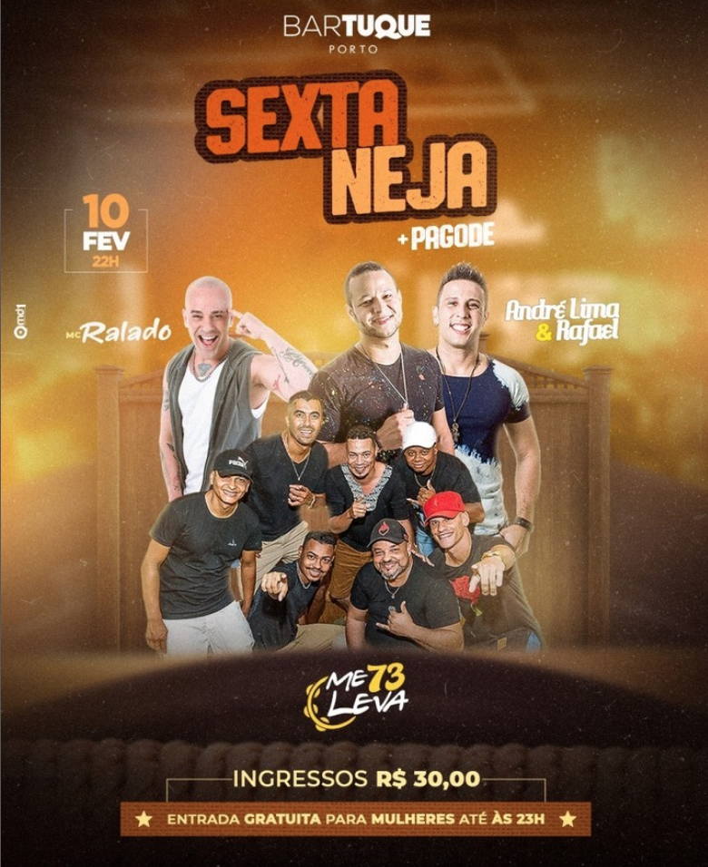 Cartaz   Bartuque - Av. do Descobrimento, 151, Sexta-feira 10 de Fevereiro de 2023