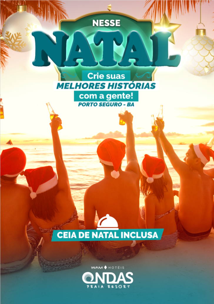 Cartaz   Ondas Praia Resort - Av. Beira Mar, n 12.675 - Bairro Mut, Domingo 25 de Dezembro de 2022