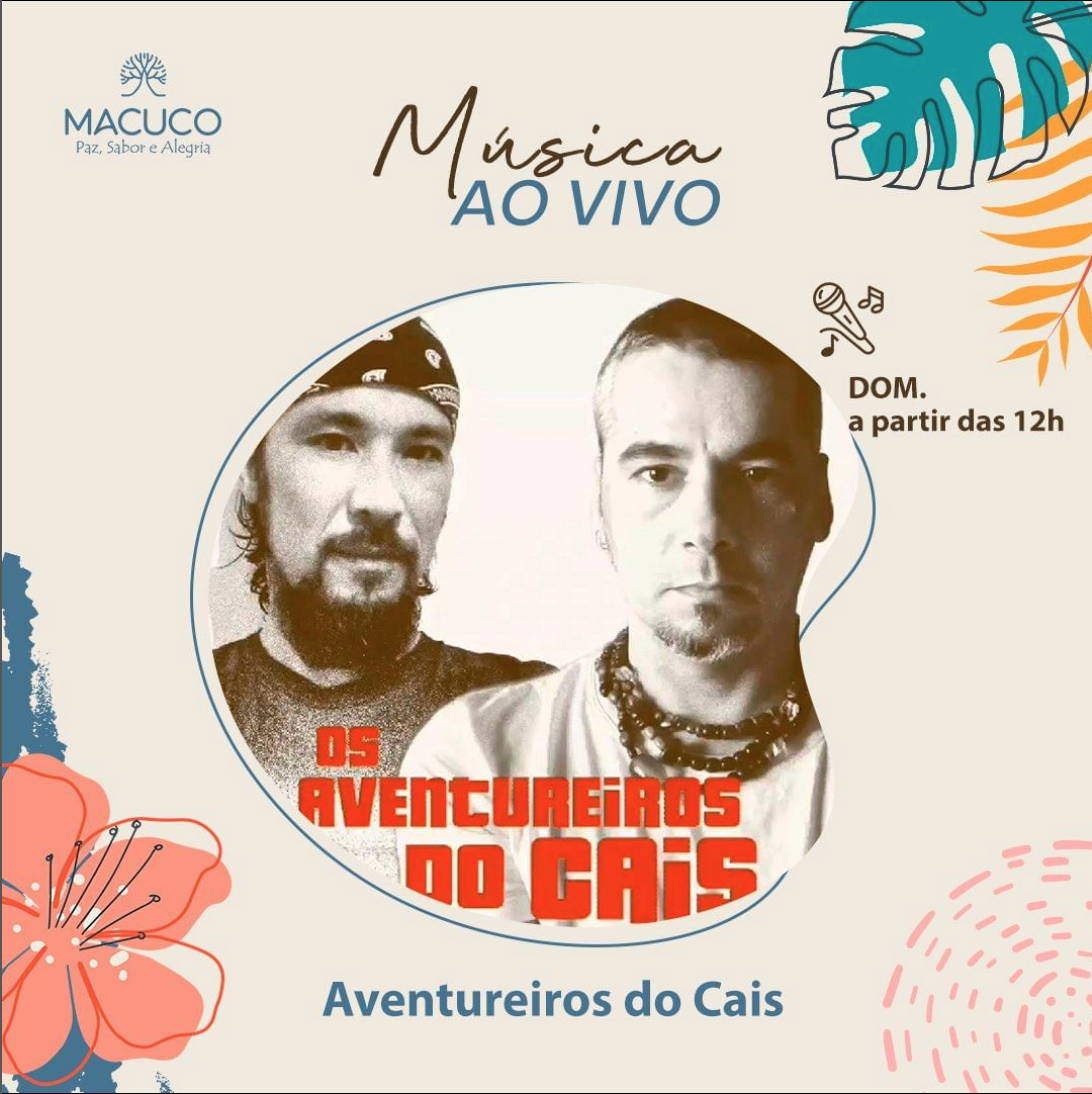 Cartaz   Cabana Macuco - Avenida Beira Mar, 50 - Praia do Mut, Domingo 12 de Fevereiro de 2023