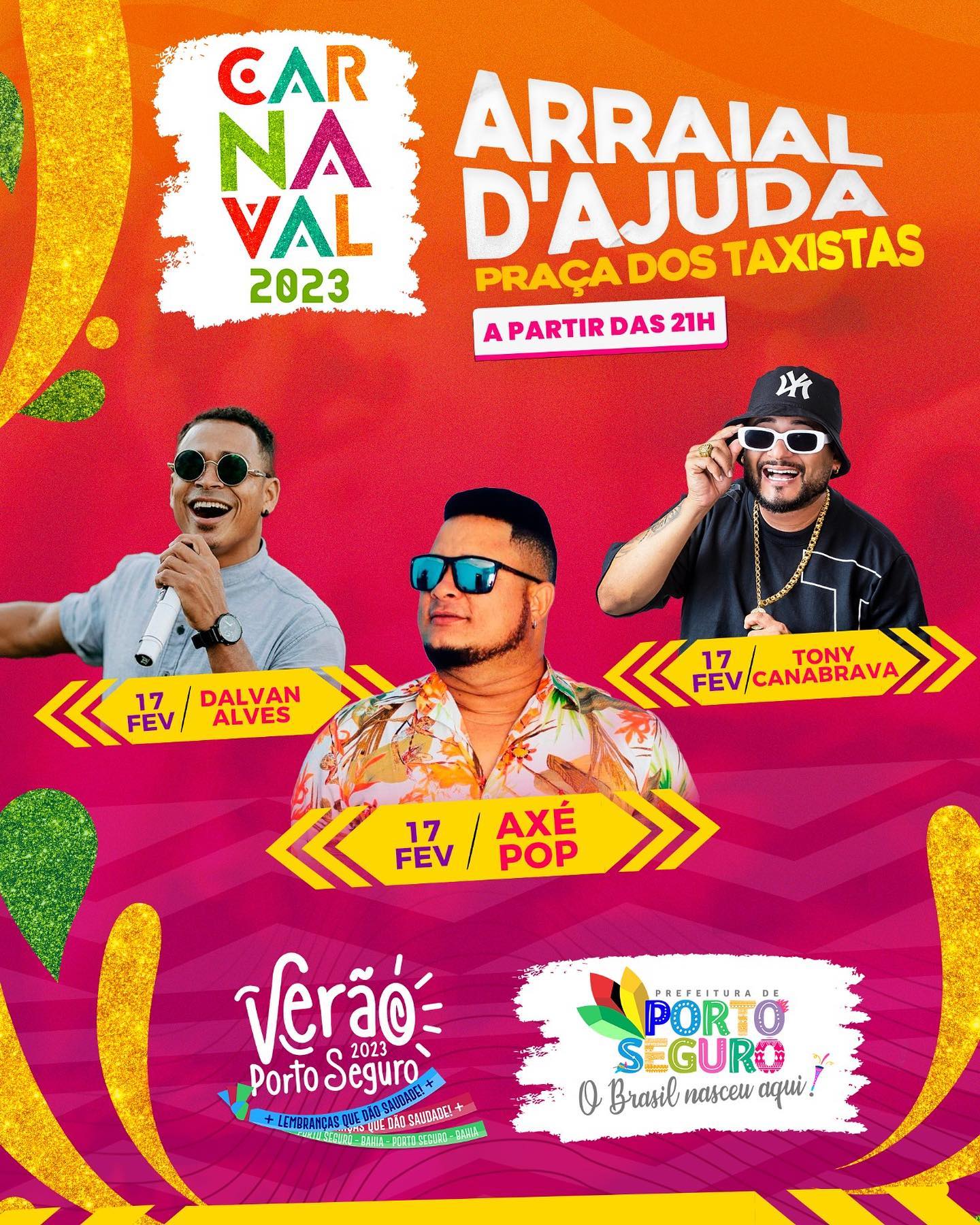 Cartaz   Praa So Brz, Sexta-feira 17 de Fevereiro de 2023