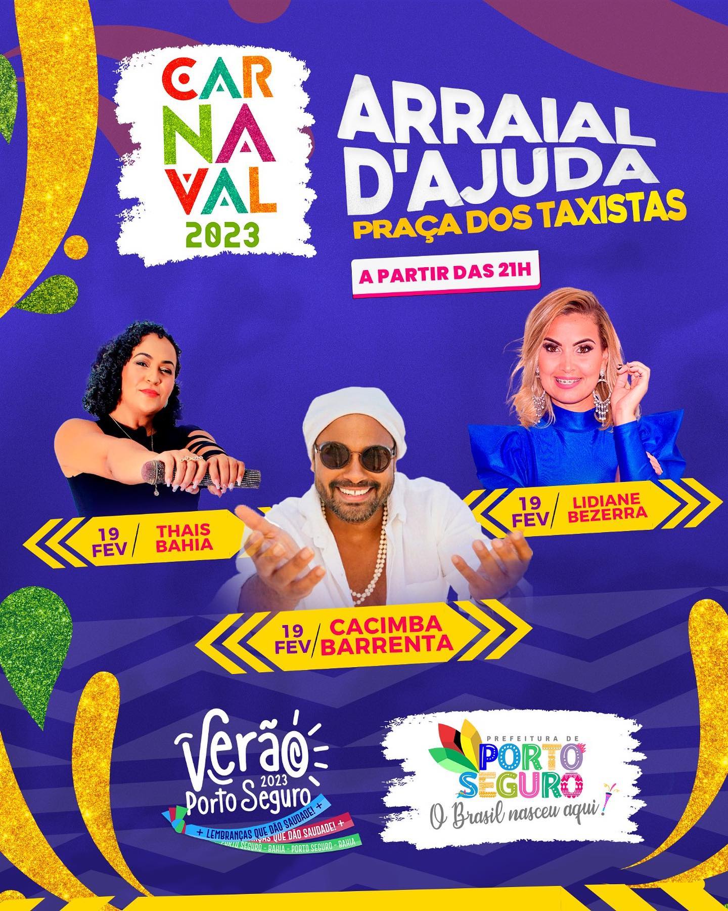 Cartaz   Praa So Brz, Domingo 19 de Fevereiro de 2023