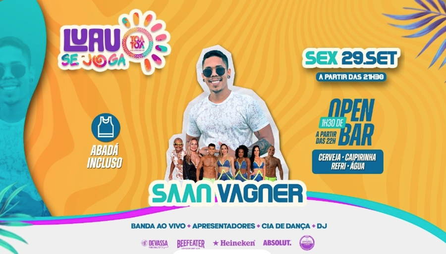 Cartaz   Complexo de Lazer Ta Ta - Praia de Taperapuan, Sexta-feira 29 de Setembro de 2023