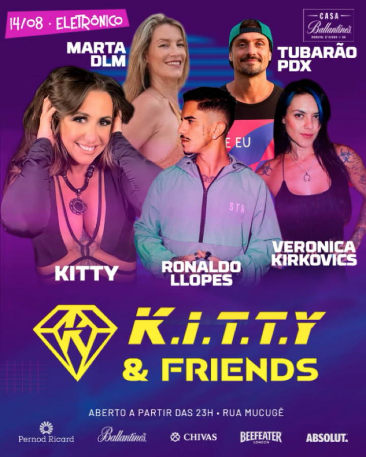 Cartaz   Balla Club - Rua du Mucug, 250, Quinta-feira 14 de Agosto de 2025
