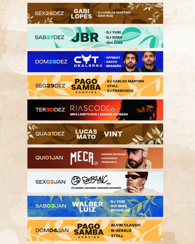 Cartaz   Morocha Club - Estrada do Mucug�, 290, Segunda-feira 29 de Dezembro de 2025