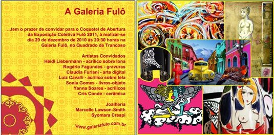 Cartaz   Galeria Ful - Quadrado, Do dia 30/12/2010 ao dia 12/3/2011